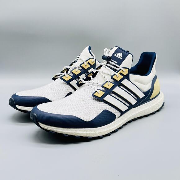 Adidas Shoes Mens 14 White Navy Ultra Boost Georgia Tech Limited Edition Sneaker main image 6